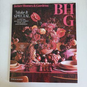 Better Homes and Gardens magazine November 2025